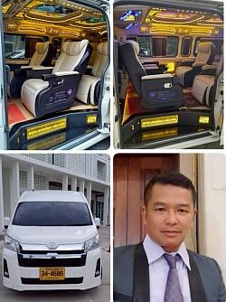 Smarttaxi-van บริการตู้ vip.โทร.085-5679674